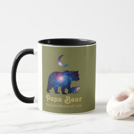 Cosmic Papa Bear & Cub マグカップ