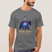 Cosmic Papa Bear & Cub Tシャツ (正面)