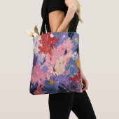 Cosmic Party Abstract Explosion トートバッグ (クローズアップ)