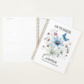 Cosmic Petals • October Birth Flower Notebook  プランナー手帳 (ディスプレー)