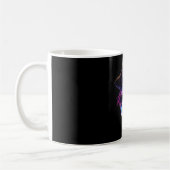 Cosmic Pirate Skull Galaxy Coffee Mug コーヒーマグカップ (左)