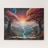 Cosmic planets & colourful worlds ジグソーパズル (横)