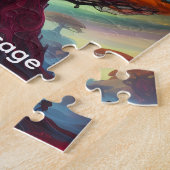 Cosmic planets & colourful worlds ジグソーパズル (側面)