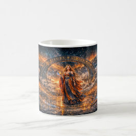 Cosmic Portal Sorceress – Fantasy Mug コーヒーマグカップ