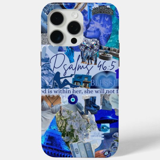 Cosmic Psalms Collage Aesthetic iPhone Case | 2RC Case-Mate iPhoneケース (裏面)