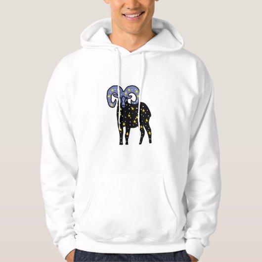 Cosmic Ram Zodiac Sweatshirt – Bold Aries  パーカ (正面)