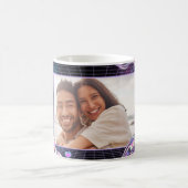 Cosmic Romance Digital Love Valentine's Card コーヒーマグカップ (中央)