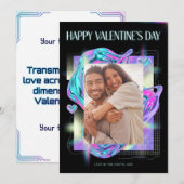 Cosmic Romance Digital Love Valentine's Card シーズンカード (正面/裏面)