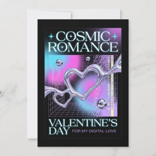 Cosmic Romance Digital Love Valentine's Card シーズンカード (正面)
