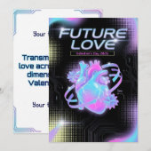 Cosmic Romance Digital Love Valentine's Card シーズンカード (正面/裏面)