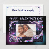 Cosmic Romance Digital Love Valentine's Card シーズンカード (正面/裏面)