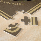 Cosmic Serenity Meditation – Galaxy Mandala  ジグソーパズル (側面)