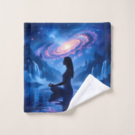 Cosmic Serenity Shower Curtain ウォッシュタオル