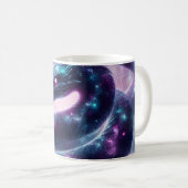 Cosmic Serpent Zodiac Galaxy Astrology コーヒーマグカップ (正面右)