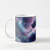 Cosmic Serpent Zodiac Galaxy Astrology コーヒーマグカップ (左)