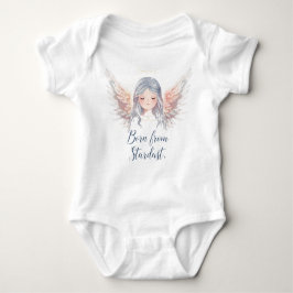 Cosmic Snow Angel Shirt – Born from Stardust ベビーボディスーツ