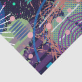 Cosmic Snow Storm: Abstract Maximalism Art 薄葉紙 (詳細)