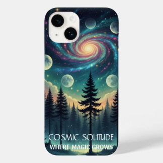 Cosmic Solitude Galaxy Forest • Moon Phases Case-Mate iPhone 14ケース