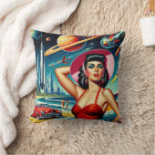 Cosmic Space Illustration クッション (ブランケット)