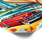 Cosmic Space Illustration ポスター (角)