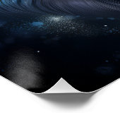 Cosmic Spirit Wolf Fantasy Poster ポスター (コーナー)