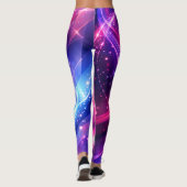 Cosmic Swirl – Galaxy Leggings レギンス (裏面)