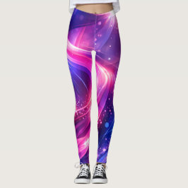 Cosmic Swirl – Galaxy Leggings レギンス