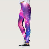 Cosmic Swirl – Galaxy Leggings レギンス (左)