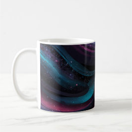 🌌 Cosmic Swirls: Galaxy-Inspired Abstract Design  コーヒーマグカップ