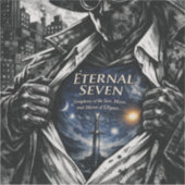 Cosmic Sword Fantasy Vinyl Sticker シール (正面)