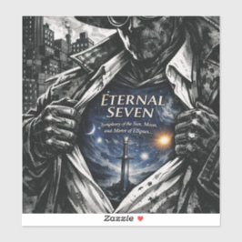 Cosmic Sword Fantasy Vinyl Sticker シール