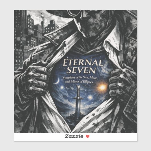 Cosmic Sword Fantasy Vinyl Sticker シール (シート)