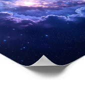 Cosmic Veil Nebula ポスター (角)