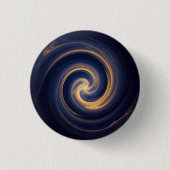 Cosmic Vortex of Golden Light 缶バッジ (正面)