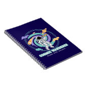 Cosmic Wanderer Astronaut Telescop ノートブック (右側)