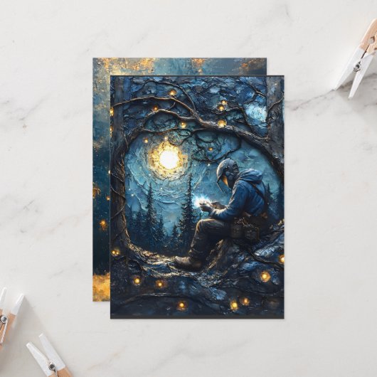 Cosmic Welder Art– pride Welding  招待状 (正面/裏面インサイチュ)