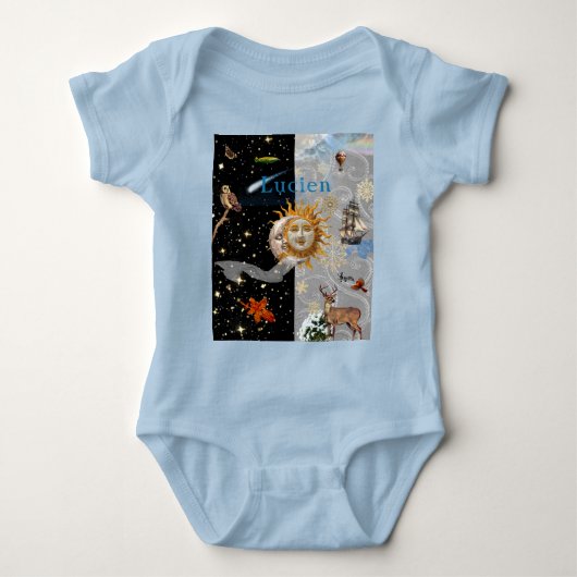  Cosmic Winter Baby Bodysuit ベビーボディスーツ (正面)