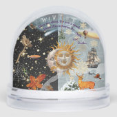 Cosmic Winter Snow Globe (正面)