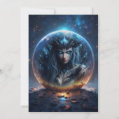 Cosmic Witch – Born from the Star Sphere. 招待状 (裏面)