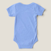 Cosmic Witch Cat Kawaii Baby Bodysuit (デザイン裏面)