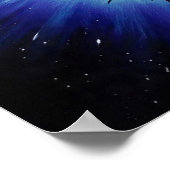 CosmicBlueRose ポスター (角)