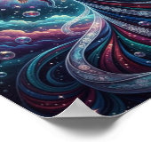 CosmicBubblesAngel ポスター (角)