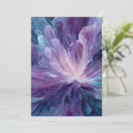 CosmicFlower サンキューカード (スタンド正面)