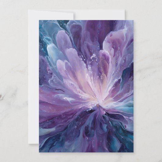 CosmicFlower サンキューカード (裏面)