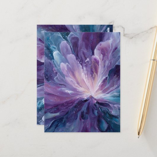 CosmicFlower ポストカード (正面/裏面インサイチュ)