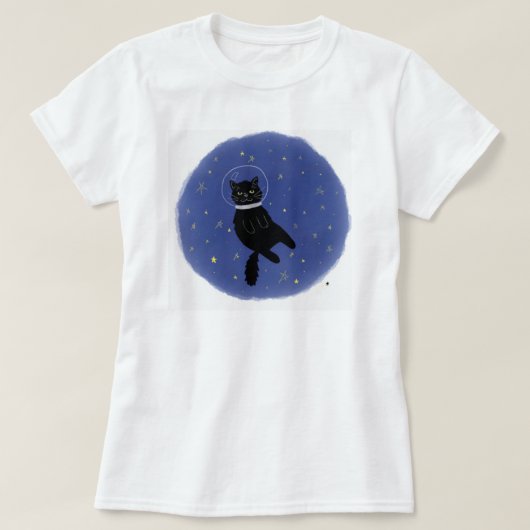 Cosmo猫のTシャツ Tシャツ (デザイン正面)