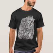 Cosmographic Head、Brian Benson著 Tシャツ (正面)