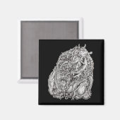 Cosmographic Head by Brian Benson, Magnet マグネット (正面/裏面)