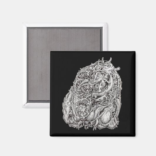 Cosmographic Head by Brian Benson, Magnet マグネット (正面/裏面)