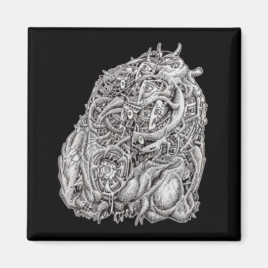 Cosmographic Head by Brian Benson, Magnet マグネット (正面)